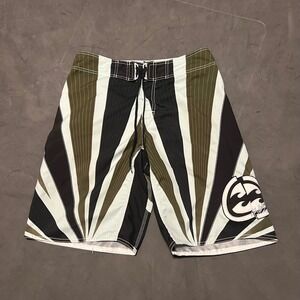 Billabong Andy Irons Signature Samurai Board Shorts Mens Size 34 Surf Trunks Y2K